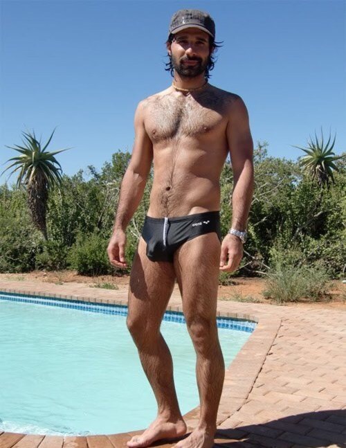 Lycra. Spandex. Bulges.