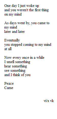 virtualkiera:  peace came 