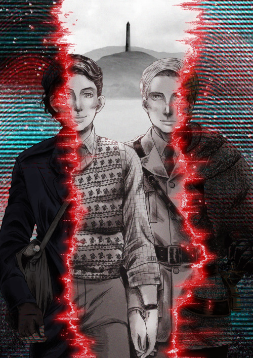 Art for the Reverse Big Bang of @merlin-fic-server, I worked with marvelous @penningdragons, and I&r