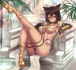 Sexy catgirls and stuff