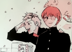 preciousghoul:  all the pages in the calendar where hide and kaneki appeared together 