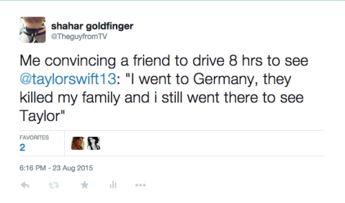 theguyfromtv:  I get serious when it comes to the #1989WorldTour  Did i take it too far?