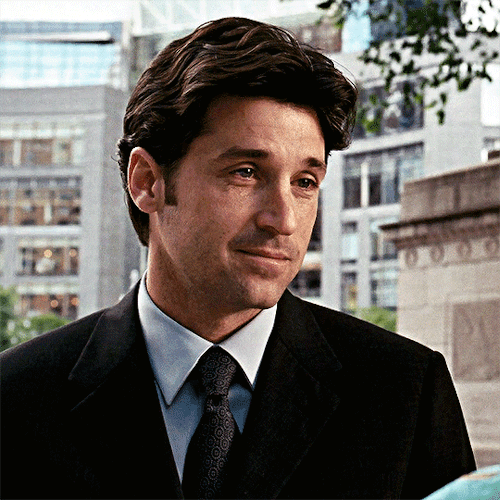 dilfgifs:DILFGIFS 2.5K CELEBRATION: SPIN THE BOTTLE ON THE DILF↳ PATRICK DEMPSEY in ENCHANTED (2007)