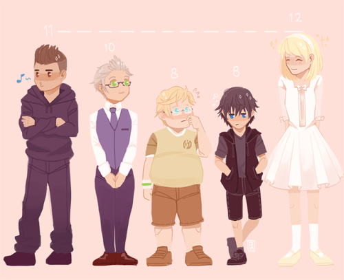 primagrine:  betrayal from @brosura’s luna grows up in insomnia headcanons! 