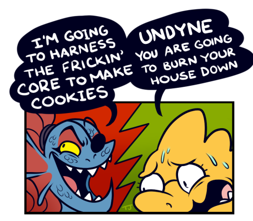 undertaleheritageposts:tangelojack: LOOK AT THIS TEXT POST AND TELL ME IT’S NOT UNDYNE AND ALP