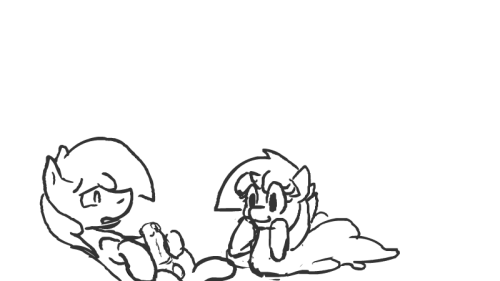 storytellerdraws:  All the sketches from my recent request stream.In order:-Femanonpone-Roseluck blanket burrito-Rainbow Dash… uh-Amompone… get it. like anonpone’s mom-Aloe getting stuffed (even though the request was for lotus. whoops.)-Selfcest-Dr.