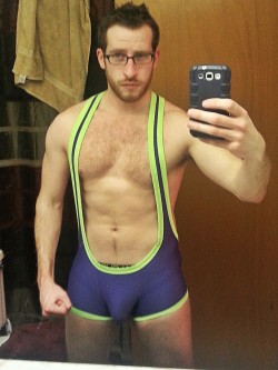 k-jeezy87:  Singlet over jock…