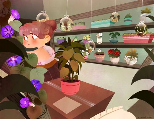 spicecookies:Plants, plants, plants.I’ve taken up gardening recently! It’s been good for my depressi