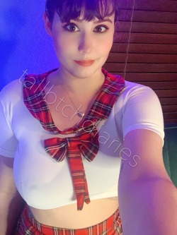 lovely-and-sexy:Do I look cute in this?Many vids ♥︎ onlyfans ♥︎ Twitter ♥︎