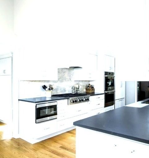 Transitional Kitchen PhiladelphiaInspiration For A Mid-sized Transitional Galley Medium Tone Wood Floor