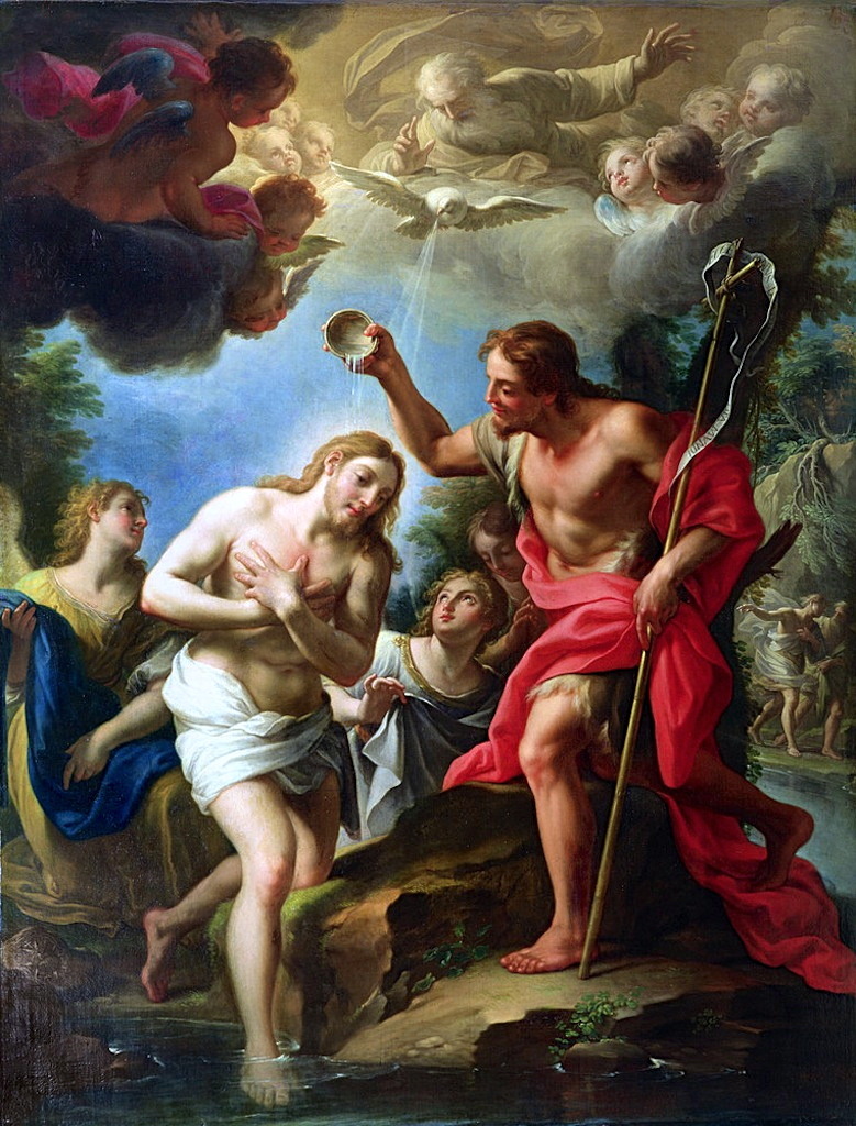 Francesco Trevisani, The Baptism of Christ, 1723