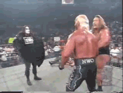 wrestlingoutofcontext:  The stripper is here!
