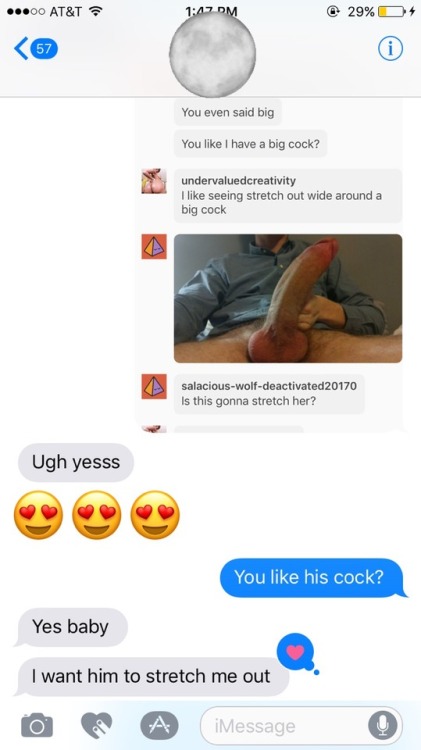 hotwife-texts: Convo between me and my girl. If you live in NYC, wanna fuck my girlfriend and have a