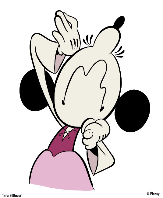 tarabillinger:  Some Minnie’s and a squished Mick design from “Roll ‘em.”