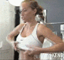 tittiespussyandass:  Kendra Wilkinson Showing Them Titties