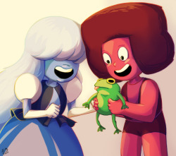 Alemanriq:  Cuteness Overload In This Episode I Cried Also I Love How The Blue Gems