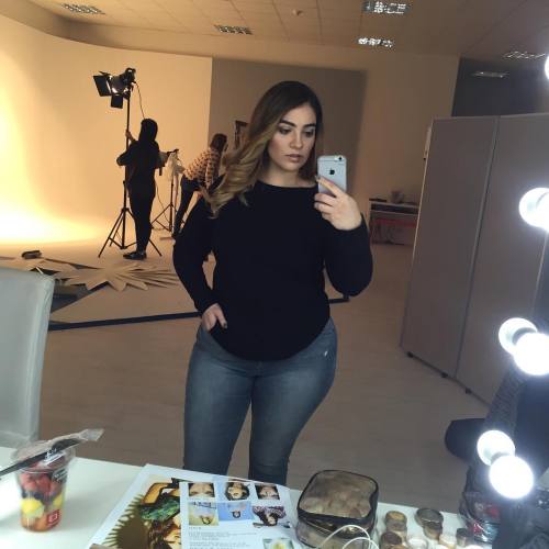 nadiaaboulhosn:  Day two shooting with @yoursclothinguk. Hair and make-up by this princess @freyadanso!