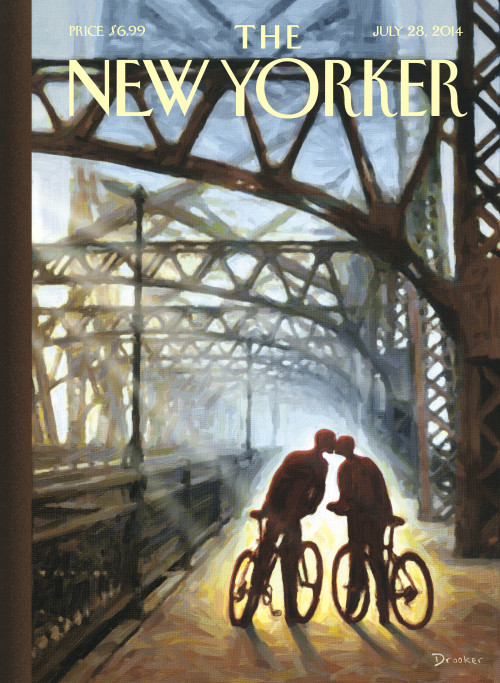newyorker:  Read about this week’s cover, “Fifty-ninth Street Bridge,” by Eric Drooker: http://nyr.kr/1nadMw8 