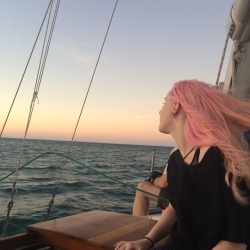 fruitcrotch:we went on a beautiful boat ride and i got some spectacular photos
