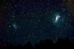 cosmicvastness:   Wide-field image of Magellanic