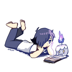 nokocchi: Another commission! P3 MC reading