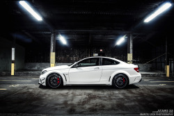 automotivated:  C63 AMG Black Series (by Marcel Lech) 