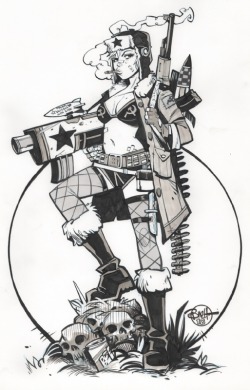 michaelallanleonard:  Tank Girl by Brett