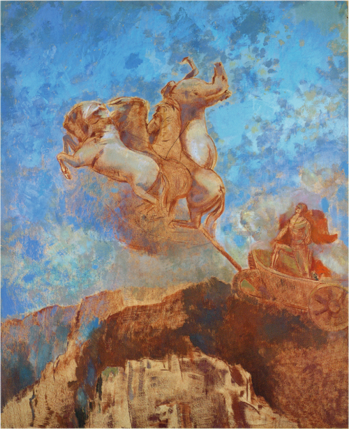 The Chariot of Apollo (1909) - Odilon Redon
