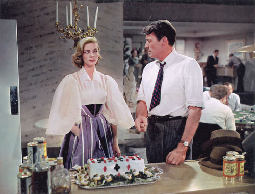 petersonreviews:Lauren Bacall and Gregory Peck in Designing Woman, 1957