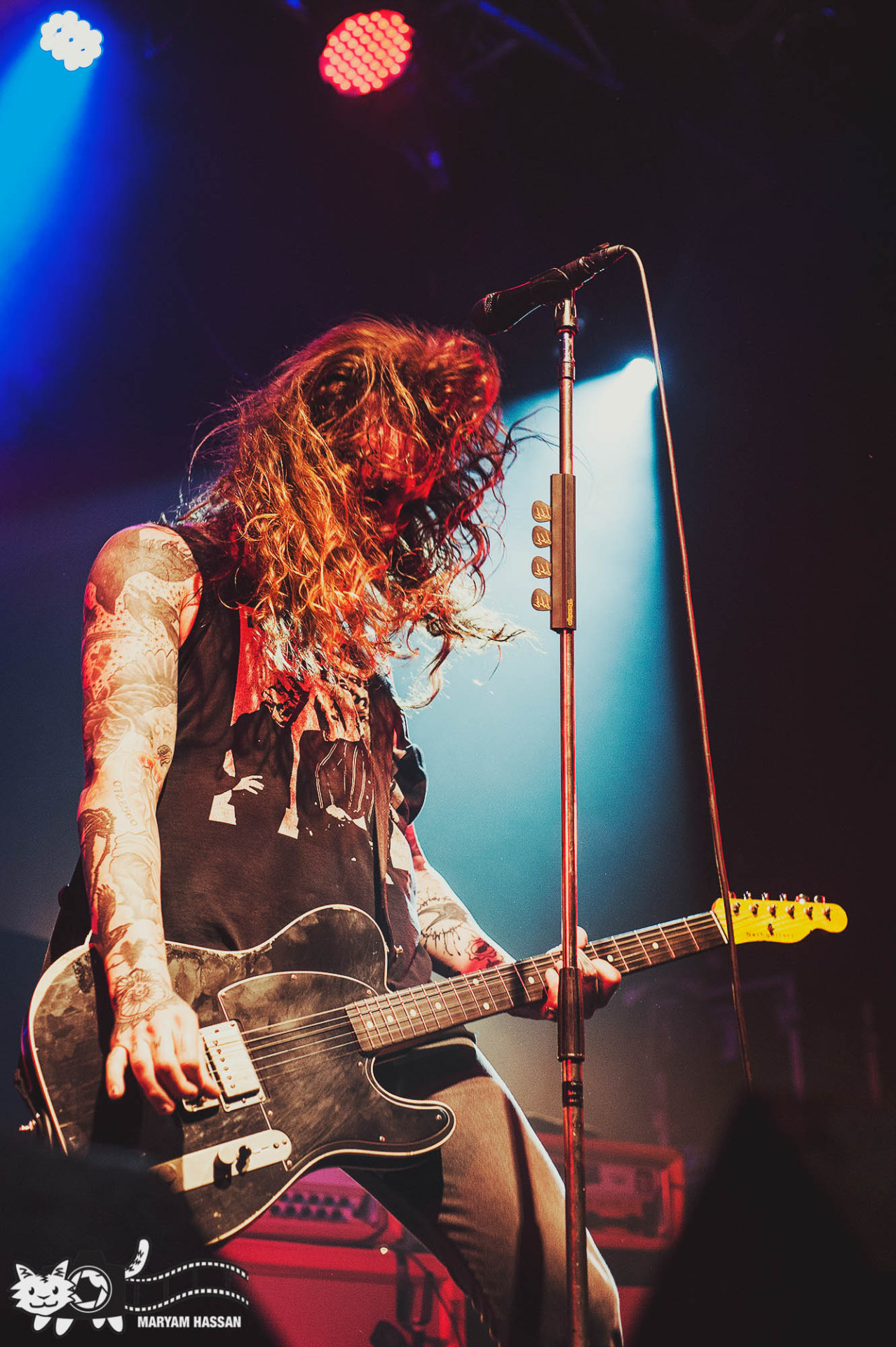 missmaryam:  I have all the Laura Jane Grace hair envy.  Against Me! @ The Electric