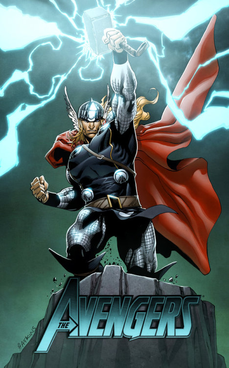 infinity-comics:  Marvel Illustrations by Robert Atkins Deviant Art - Twitter Colors by Simon Gough 