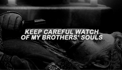 thorinsoakenshields:   the hobbit meme - seven characters: fili We may be few in number, but we
