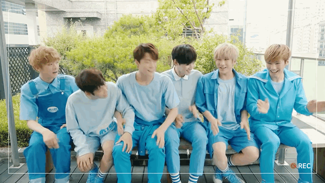 rockybin:  tag yourself I’m eunwoo slapping sanha’s butt