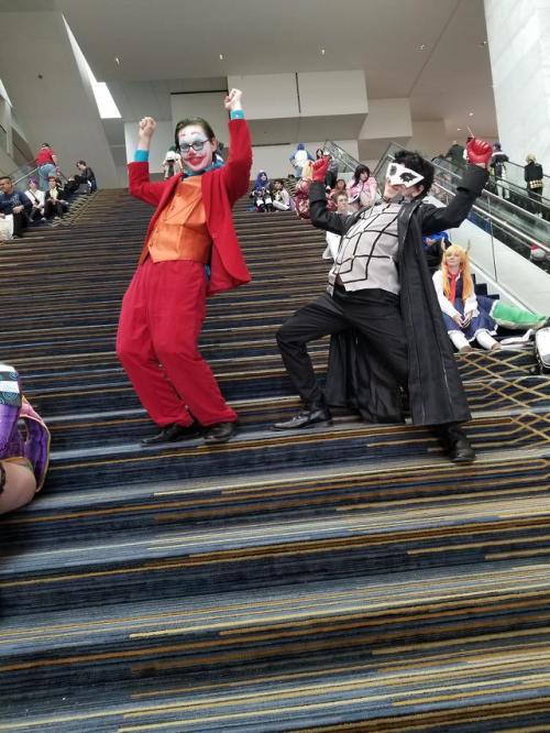 doktorpeace: Two Jokers on the stairs, whose society will they live in?