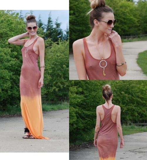 Porn photo Love a thin sun dress