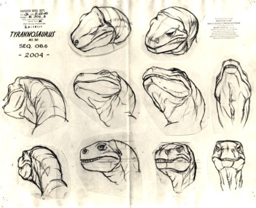 Setting the scene: from the drawing board to the screen, the great T. Rex segment from Disney’