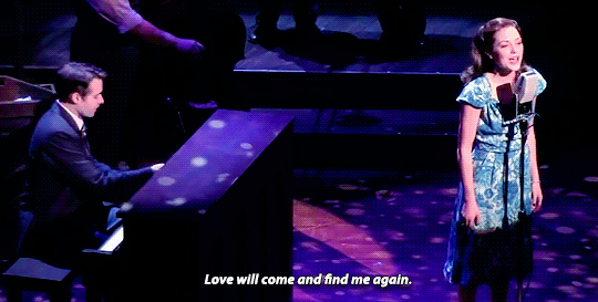 sgtburgin:  theater challenge → [4/8] songs → love will come and find me again (bandstand)