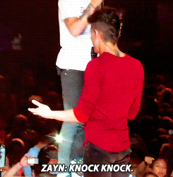 zaynsxo:  Who has the funniest knock knock