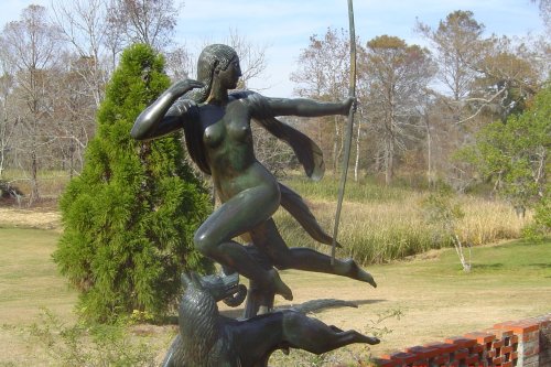 Diana and a Hound, by Paul Manship, 1924Brookgreen Gardens, Pawley Island, South Carolina