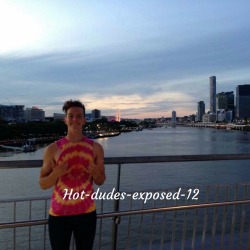 hot-dudes-exposed-12:  Sam Randell; Brisbane, Australia.Bi studFollow for moreDonate