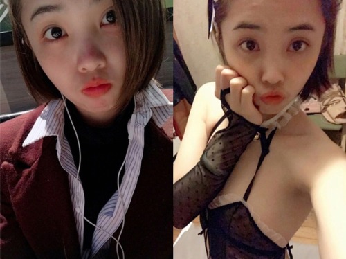 fuckersaber: fcukingplayboy: 女神的两面 哪有什么女神