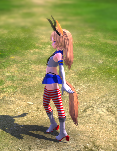 Elin Shimakaze OutfitThis mod adds Shimakaze Outfit instead of Navy and White school uniforms. Known
