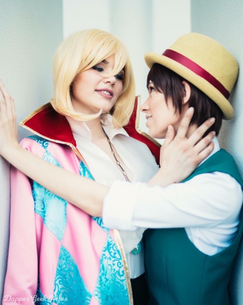 Mine & katiescarlettcurtains (on IG) genderbent Howl’s Moving Castle cosplay, inspired by 