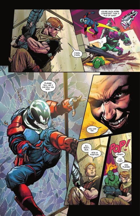  Spoilers for Suicide Squad #15! You can see the first few pages here.Rick Flag’s Bad Luck Bad