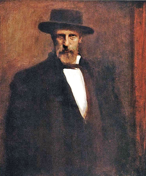 portraituresque:    Leo Samberger (German, 1861 - 1949) - Self Portrait