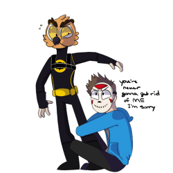 piwiskiwi:  Delirious and Vanoss because yeeI’m not very proud of this, I’ll probably do a remake or something when I’m not being a lazy butt (Art by me)