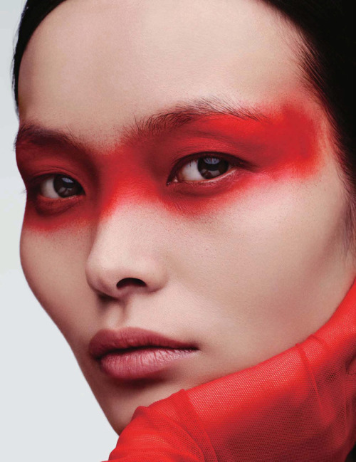  Ling Liu by Ben Hassett for  Vogue China September 2017 