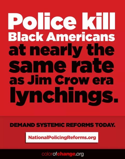 illbegotdamn:   darvinasafo:  Jim Crow 2.0  nothing’s changed. it’s just evolved. devil stay pulling tricks. 