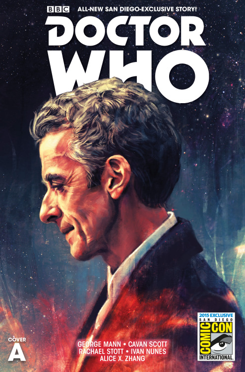 My most recent Doctor Who artwork, painted for this year’s San Diego Comic Con! I had total fr