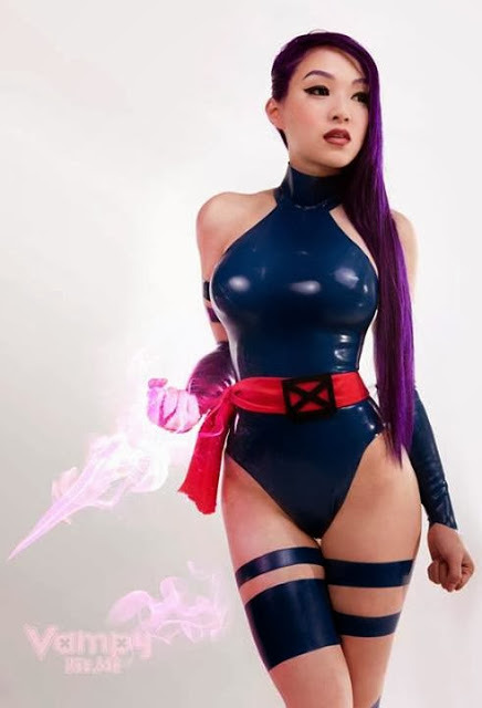 lustgirlnextdoor: Psylocke cosplay